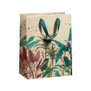 Geschenktragetasche Tropical Feeling bunt