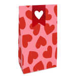 Geschenktüte Liebe 2ST rosa/rot