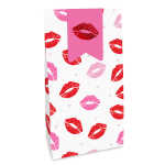 Geschenktüte Lips 2ST weiß/rot/rosa