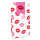 Geschenktüte Lips 2ST weiß/rot/rosa