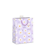 Geschenktragetasche Blümchen flieder
