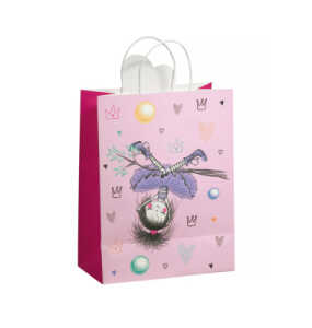 Geschenktragetasche Kind Mädchen rosa