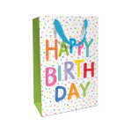 Geschenktragetasche Geburtstag bunt