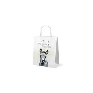 Geschenktragetasche Lucky Friends Esel