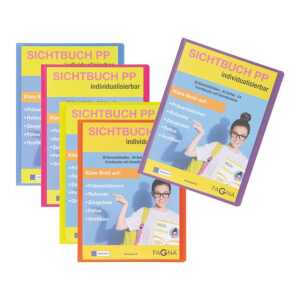 Sichthüllenmappe A4 PP School sortiert