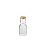 Glaskaraffe LINES 0,5l mit Korkdeckel