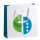 Geschenktragetasche Kommunion ws/bl/gn