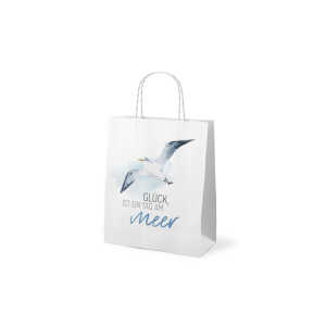 Geschenktragetasche Grüße vom Möwe