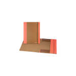 Gummizugmappe Karton A4 neonorange