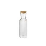 Glaskaraffe LINES 1l mit Korkdeckel