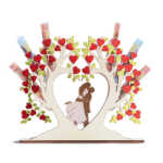 Geldgeschenk Holzaufsteller Hochzeit