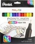 Finelineretui S40-12 12ST sortiert