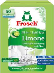 FROSCH Spülmaschinentabs 50er Limone