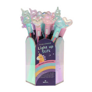 Gelschreiber Holo Light-up sortiert