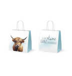 Geschenktragetasche Rind Lucky Friends