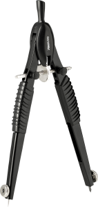 Aristo TopLine Schnellverstellzirkel Black Edition ohne Gelenke