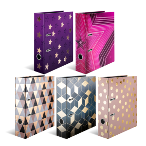 Ordner A4/70mm Glanzvoll sortiert