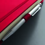 Buchkalender A6 2026 rot