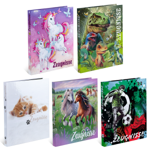 Ringmappe Zeugnis sortiert