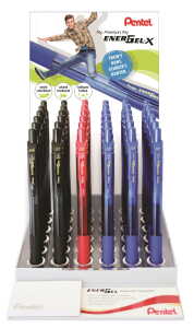 Pentel EnerGel X Gel-Tintenroller Display