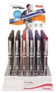Pentel EnerGel Gel-Tintenroller Display