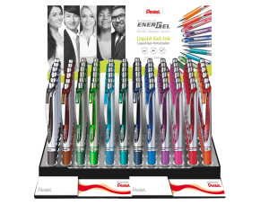 Pentel Liquid Gel-Tintenroller Display