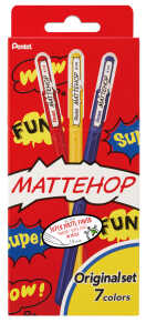 Pentel Gel-Tintenroller Set Mattehop 0,5mm