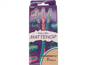 Pentel Gel-Tintenroller Set Mattehop 0,5mm