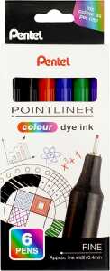 Pentel Fineliner sortiert