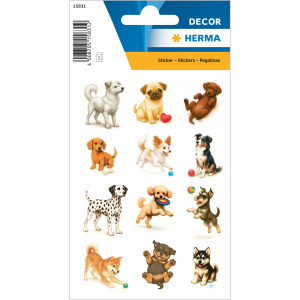 DECOR VERSPIELTE HUNDE