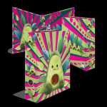 ORDNER A4 KARTON AVOCADO (5)