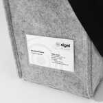 Sigel Desk Sharing Bag Classic M hellgrau BA408