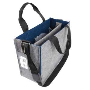 Sigel Desk Sharing Bag Bicolor M grau/bl BA424