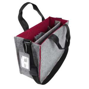 Sigel Desk Sharing Bag Bicolor grau/rot BA426