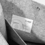 Sigel Desk Sharing Bag Basic M hellgrau BA430