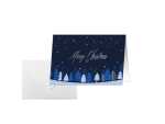 Sigel Weihnachtskarte A6 250g 25+25St DS635