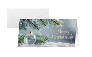 Sigel Weihnachtskarte DL 250g 25+25St DS637