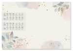 Sigel Schreibunterlage Pastel Garden 2026 H6304