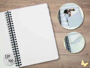 Sigel Spiral-Notizbuch Jolie Dot-Lineatur JN626