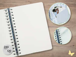 Sigel Spiral-Notizbuch Jolie Dot-Lineatur JN627