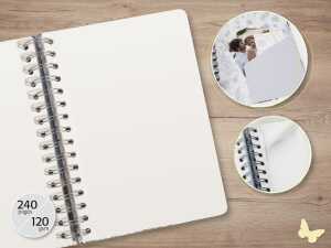 Sigel Spiral-Notizbuch Jolie blanko JN656