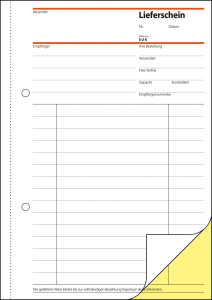 Sigel 2 Lieferscheine SD011 + T1229