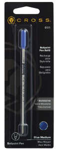 Cross Kugelschreibermine Standard blau, mittel, 1 Stück im Blister