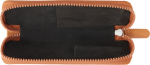 Cross Lederetui mit Reißverschluss mokka für 2...