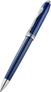 Cross Kugelschreiber Townsend poliert, transluzent,kobaltblau
