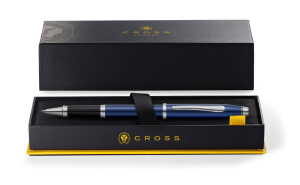 Cross Rollerball Century II poliert transluzent blau Diamantgravur