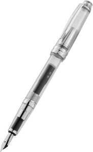 Cross Füllfederhalter Bailey Light transluzent klar/ chrom XF-Feder