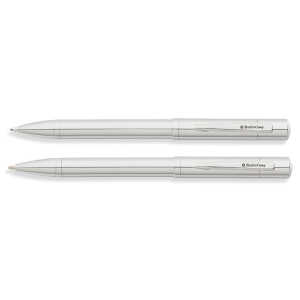 Cross Greenwich Schreibgeräteset Glanzchrom,Kugelschr.+Bleistift, SB