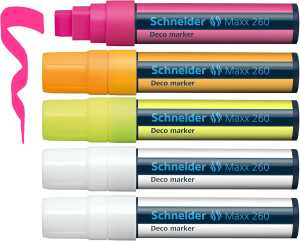 Schneider Decomarker Maxx 260 sortiert Box 5 Stück