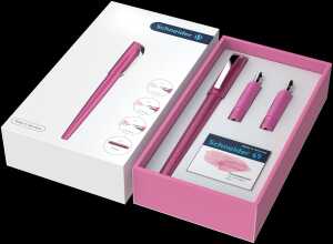 Schneider Geschenkset Callissima pink 1 x Füller mit 1,1mm Feder,
